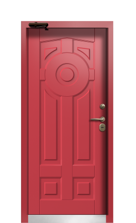 Дверь TermoWood Ral 3031 Securemme 551