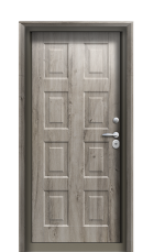 Дверь Termo Ral 7006 Арктическая береза 1182 вид внутри