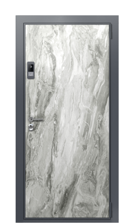Входная дверь TermoWood Terma Белый мрамор, Terma Лен Маренго