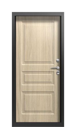 Дверь TermoWood Decoline premium графитовое дерево vesuvio молоток