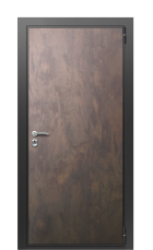 Дверь TermoWood Vesuvio Марсианский камень  789 вид снаружи