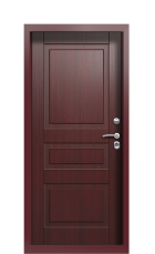 Дверь Termo Ral 3005 Темно-красный 1238 вид внутри