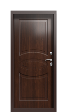 Дверь Termo Decoline венге кофейное дерево F005 вид внутри