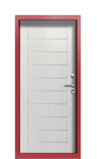 Дверь Termo Ral 3031 Белое дерево 159 вид внутри