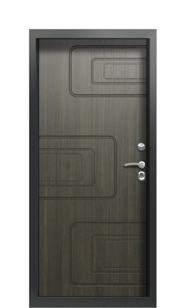 Дверь TermoPlus Ral 9005 Венге 1440