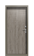 Дверь Termo Del Mare Арктическая береза 682 вид внутри