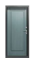 Дверь Termo Vesuvio Серый Туман 1162 вид внутри