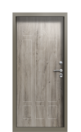 Дверь TermoWood Ral 8025 Грецкий Орех 120