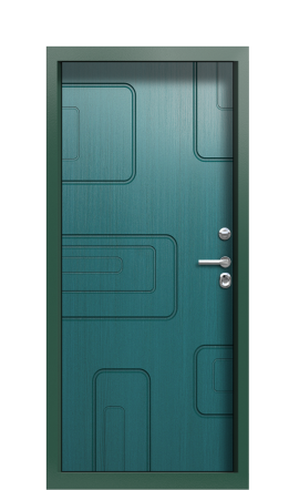 Дверь TermoPlus Ral 6005 Морская волна 1056