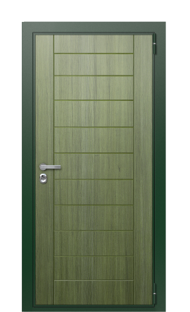 Дверь TermoWood Patina Светло-серый 1070