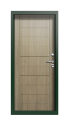 Дверь Termo Patina Светло-серый 1070 вид внутри