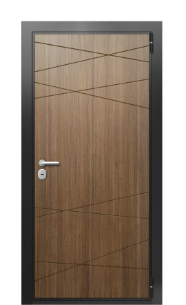 Дверь TermoWood Ral 9005 Морадо черный 1173