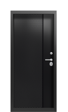 Дверь Termo Vesivio Ral 9005 734 вид внутри