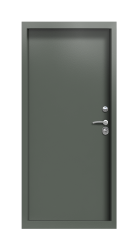 Дверь Termo Ral 7009 Kale 9 вид внутри