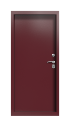 Дверь Termo Ral 3005 Kale 1009 вид внутри