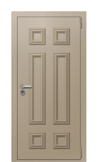 Дверь TermoPlus Ral 1019 224 вид снаружи