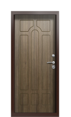 Дверь Termo Bronze Палисандр 1013 вид внутри