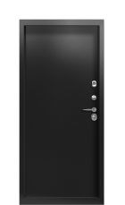 Дверь Termo Ral 9005 Kale 2548 вид внутри