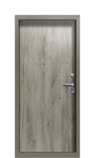 Дверь Termo Ral 7006 Арктическая береза 1065 вид внутри