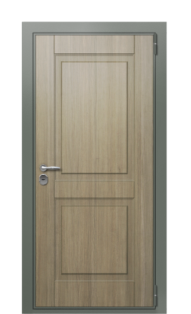 Входная дверь TermoWood Ral 7009 Пепельный 1282