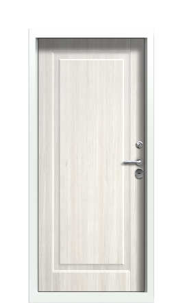 Дверь TermoPlus Ral 9005 Белая эмаль 225