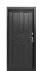 Дверь Termo Vesuvio Графитовое дерево 1188 вид внутри