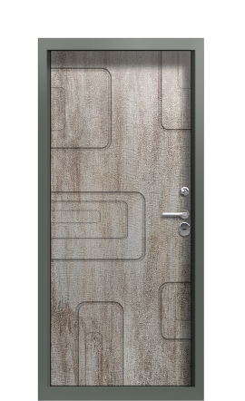 Дверь TermoWood Ral 7009 Джут 1060