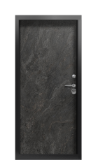 Дверь Termo Ral 9005 Terma Premium + Темный мрамор 2696 вид внутри