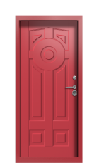 Дверь Termo Ral 3031 RAL 3031 1381 вид внутри