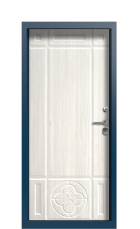 Дверь Termo Del Mare Белая эмаль 1261 вид внутри