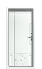 Дверь Termo Ral 9003 Collori Ral 9003 2696 вид внутри