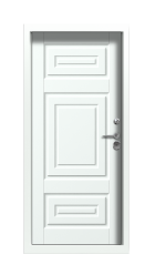 Дверь Termo Ral 9003 Collori Ral 9003 2623 вид внутри