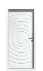 Дверь Termo Ral 9003 Collori Ral 9003 2697 вид внутри