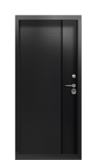 Дверь Termo Ral 9005 Collori Ral 9005 2509 вид внутри