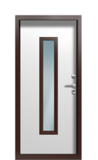 Дверь Termo Ral 6005 Ледяной Дождь 1403 вид внутри