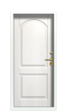 Дверь Termo Ral 9003 Белое Дерево 449 вид внутри