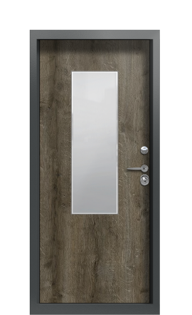 Дверь TermoPlus Ral 7043 Дуб антрацит 1392