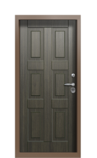 Дверь Termo Ral 1019 Венге 223 вид внутри