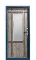 Дверь Termo Del Mare Арктическая Берёза 937 вид внутри