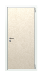 Дверь TermoWood Ral 9003 Ral 9003 1298 вид снаружи