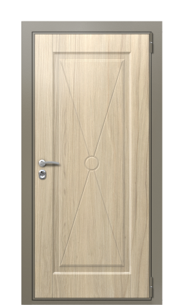 Дверь TermoWood Ral 7006 Сатиновое дерево 1095