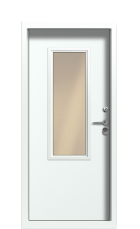 Дверь Termo Ral 9003 Collori Ral 9003 2704 вид внутри