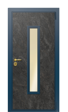 Входная дверь TermoWood Del Mare Зеленое Сукно 1411