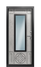 Дверь Termo Ral 5005 Милк 180 вид внутри