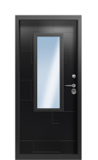 Дверь Termo Vesuvio Collori Ral 9005 2705 вид внутри