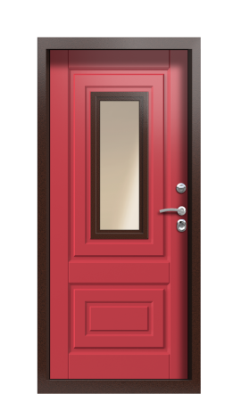 Дверь TermoPlus Ral 6005 Ral 3031 1432