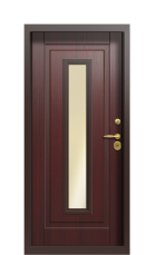 Дверь Termo Tobacco Темно-красный 1422 вид внутри
