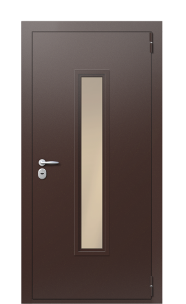 Входная дверь TermoPlus Tobacco Темно-синяя 1416