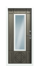 Дверь Termo Ral 7043 Ral 8019 179 вид внутри