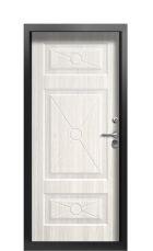 Дверь Termo Ral 9005 Белая Эмаль 250 вид внутри